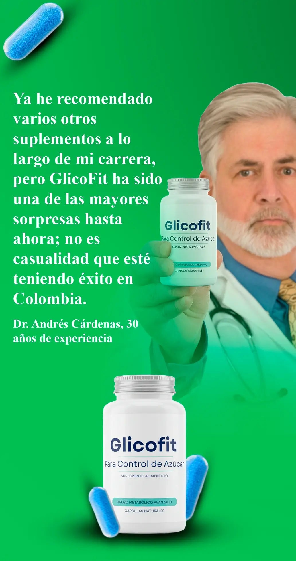 GLICOFIT - Después de los 40, controlar el azúcar es una prioridad
